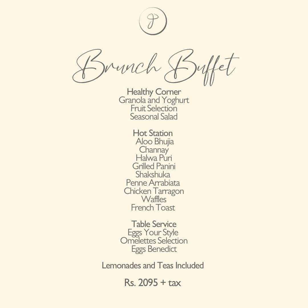 Hi Tea Buffet in Faisalabad │ Menu & Prices