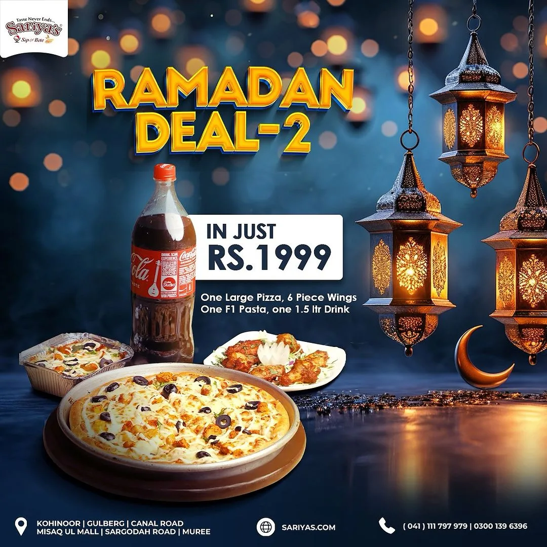 Ramadan Deal Sariyas