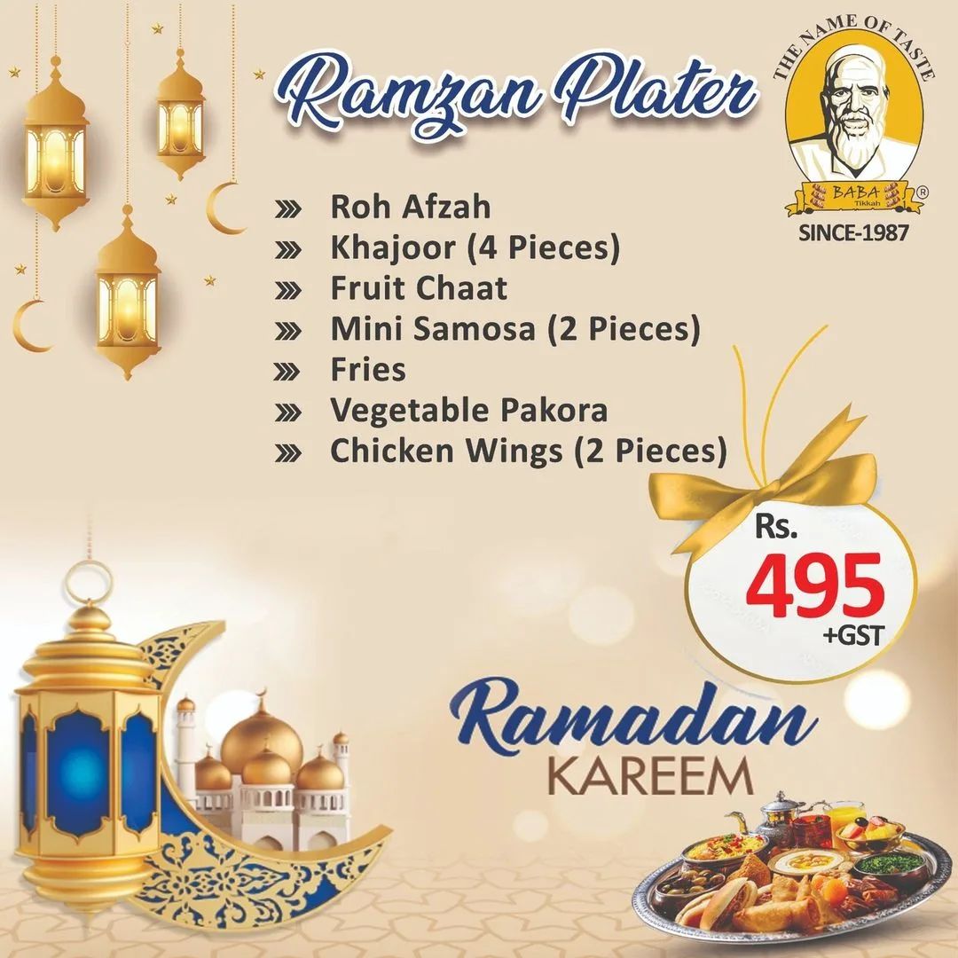 Ramadan Deal Baba Tikka